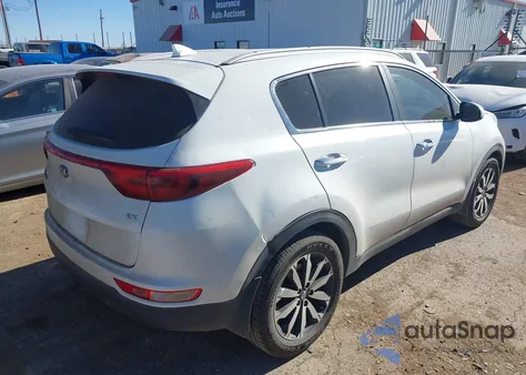 2017 Kia Sportage Ex from USA, damaged, VIN KNDPN3AC7H7100688
